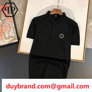 Dễ dàng làm sạch Philipp plein giá rẻ Philip Plain nam áo poro 2 màu