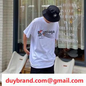 Tay áo ngắn Balenciaga nam T -...