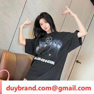 ÁO phông Balenciaga Valenciaga t -shirt form rộng unisex like Auth 1:1 