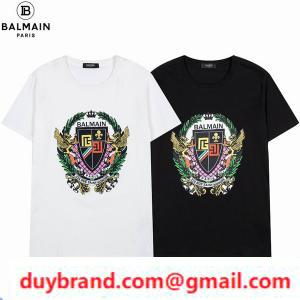 Hấp thụ nước tuyệt vời và hơi thở Balmain Balman nam T -Shirt tốt như một t -shirt