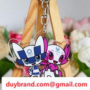 Phổ biến Tokyo 2020 Olympic Model Mascot Biểu tượng Biểu tượng Keychain dễ thương