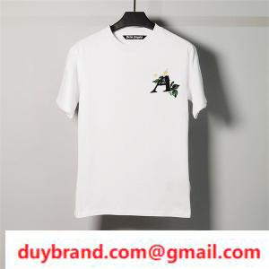 Logo lớn với sự hiện diện nổi bật là rất nhiều điểm Palm Góc T -Shirt xu hướng