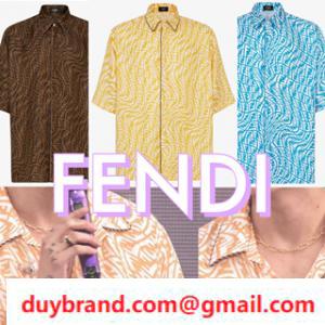 Áo Fendi Fendi tay áo ngắn FF Vertigo logo trên kích thước