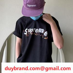 Phim ngắn phổ biến -sleeved t -shirt MỚI 21SS APES Tee Tee Supreme Mail Street Multi -Molored Street đầy đủ