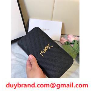 Saint Laurent Bombing ở nước ngoài Saint Laurent (YSL) Ladies Wallet Kích thước 19*10