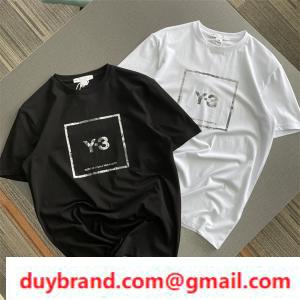 Sự thoải mái nổi bật và cảm giác về cảm giác vải wai ba y-3 logo maruto yoji yamamoto áo phông tay áo ngắn