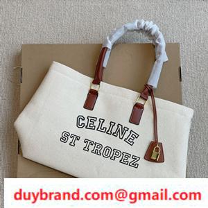 21SS Fashion Celine Celine Mail đặt hàng TOTE Mô hình ngang dễ kết hợp với một loạt các tọa độ