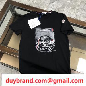 Moncler 21SS Spring / Summer Fashion Show phiên bản giới hạn tay áo ngắn T -shirt