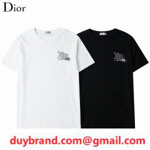 Kiểu dáng bao quát được hoàn thành chỉ bằng cách đặt một điểm và logo thêu dior t -shirt