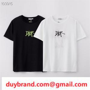 大人らしい洗練度の高いコーデを表現ディオール ｔシャツ半袖品...