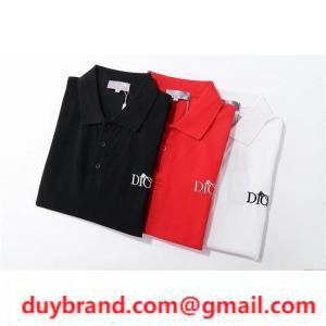 2021 Polo Shirt Thương hiệu Logo Dior Đảm bảo chất lượng tay áo ngắn của nam giới