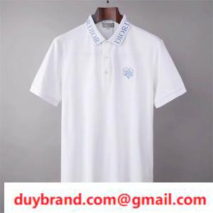 Dior Short -sleeved áo polo logo phổ biến logo giả mạo có thể được mặc bởi phụ nữ cũng như nam giới