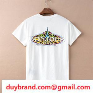Phố thời thượng thanh lịch Balenciaga Men Short Sleeve T -Shirt Paris Tower Logo In