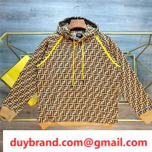 Phiên bản cao nhất của Fendi 2021 Fall / Winter Color CordeStile Fendi Brand Logo Logo Parker