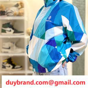 2021SS Supreme × Emilio Pucci Tối cao được đề xuất Áo khoác độc đáo và biểu hiện chế độ