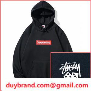 Màu sắc cổ điển phổ biến năm nay Chupreme Hoodie giá rẻ tối cao × Stussy Nó sẽ hoạt động từ mùa này