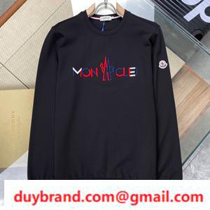 Moncler Moncler Sweat Shirt 3 Lựa chọn màu logo Thường Thưởng thức một loạt các phong cách phối hợp