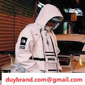 Người lớn -giống như Smart Supreme x TNF Speed ​​Tech Hooded áo khoác tối cao siêu phổ biến