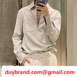 Dior Dior Dior Long Sleeve Fastener oblique in ra khỏi sự hiện diện độc đáo