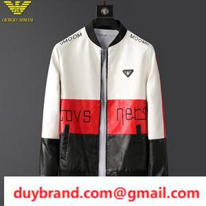 Áo khoác da trưởng thành và thông minh Armani Armani Xếp hạng phổ biến bền và bền