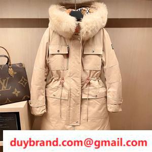 Phong cách người lớn và người lớn Burberry phụ nữ xuống áo khoác 