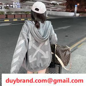 The Royal Road! Off-White Off White Parker Zip Up Cặp đôi sành điệu