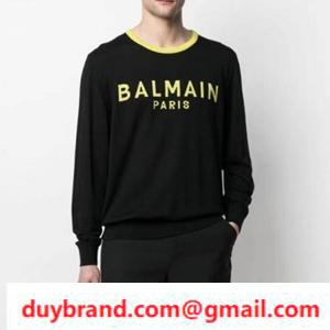 Mùa thu / mùa đông phải vật phẩm Balmain Áo len Balman Phiên bản đổi mới phổ biến trong kho