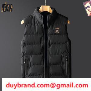 Moschino Moschino Down Vest nam 2 Màu 2 Màu sắc Lựa chọn Footwattle 2021-22 Bán giới hạn giới hạn