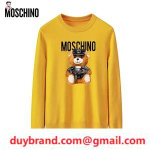 2021-22 Màu sắc được đề xuất Moschino Moskino Áo len 4 Lựa chọn màu sắc giới tính Kết hợp Cảm giác xu hướng