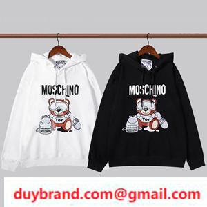 Moschino moskyino parker thực phẩm unisex người lớn dễ thương và phong cách đẹp