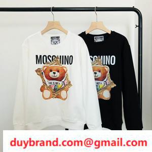 Xếp hạng phổ biến 2021 Moschino Pullover mới Parker Unisex