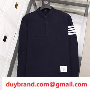 Thom Browne đáng ngạc nhiên là giá trị đặc biệt của Tom Brown Men tay áo dài tay áo 3 màu cotton 100 %