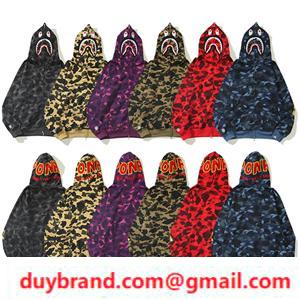 Phong cách lỏng lẻo và đẹp 2021 New Ape Ape Parker Fake Mail Đặt hàng đa dạng zip -Up