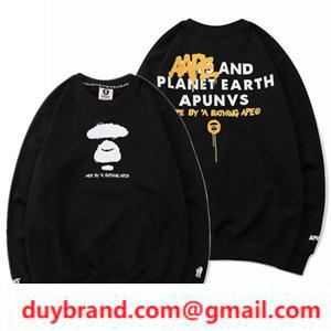 Thương hiệu đường phố nổi tiếng bape áo len át ape thư parka parka