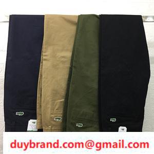 Người mẫu mới nổi tiếng Lacoste Lacosten Costinopan Đơn giản và thoải mái cho đàn ông quần bình thường