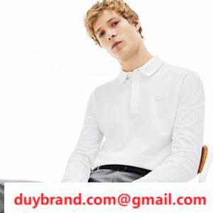 Lacoste tuyệt đối khuyến nghị Lacoste Long Sleeve Shirt Phát triển nhiều màu sắc hấp dẫn Thiết kế phổ biến Thiết kế phổ biến