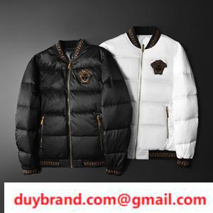 Áo khoác đàn ông chất lượng cao 2022 Versace Versace Down The Fall / Winter Mall Happy Ball