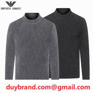 2021 mùa thu / mùa đông mới đơn giản và độc đáo áo len Armani Armani The Warmth là hoàn hảo