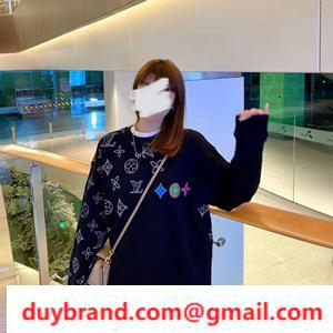 Giới thiệu Áo Hoodie Không Mũ Louis Vuitton unisex sành điệu thời trang