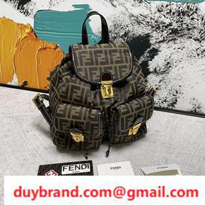 2022 Bản tin mới nổi tiếng Fendi Fendi Bag Backpack/Ba lô màu xanh lá cây thanh lịch dễ thương