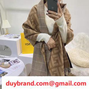 2022 Bộ sưu tập Fendi Fendi Muffler có thể đảo ngược Làm thế nào để quấn người đẹp thân thiện đẹp