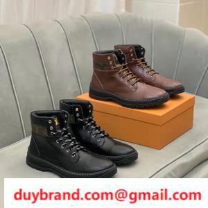 Giày nam Louis Vuitton 2022  đế cao da bóng buộc dây sang trọng tôn lên đôi chân của một quý ông lịch lãm đầy cuốn hút