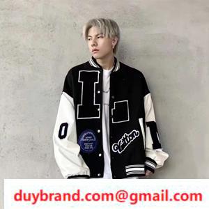  Áo khoác bomber Louis Vuitton nữ nam 2022 mới nhất Áo khoác bóng chày thiết kế mùa thu đông chất lượng cao 