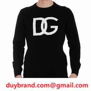Tài chính trong các tọa độ mới nhất mùa thu / mùa đông 2022 Xu hướng mới nhất Dolce & Gabbana Áo len đơn giản và chất lượng cao