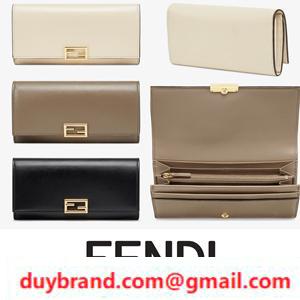 2022 Fendi Way hấp dẫn Ví lục địa Fendi Long Wallet Công suất hiệu quả
