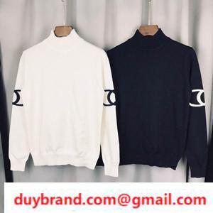 Thương hiệu phổ biến mua sắm giá rẻ Chanel áo len thư đặt hàng cổ giả không khí đơn giản và gọn gàng