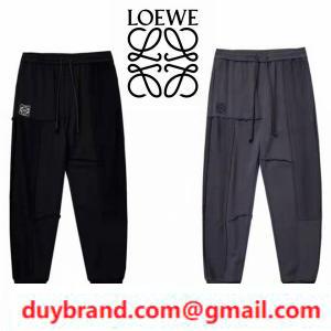Giá tốt nhất của Cospa Loewe Loewe Sweat Quần đơn giản và thoải mái để phù hợp với bất kỳ ai