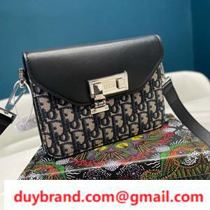 Dior Yên Bag Mới Túi Vai Bông không thấm nước và Linen Dior