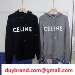 Celine Food Sweater serine hàng hóa thanh lịch và tinh vi tiếp tục xu hướng một kích thước 45kg-68kg mặc