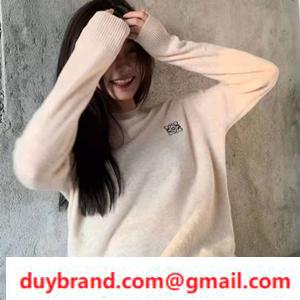 Người đẹp phổ biến thông thường Loewe Sweater Loe Belly Chỉ đạo một kích thước 40kg-70kg mặc mềm và thoải mái